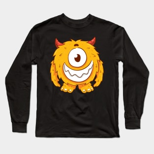 One Eye Monster Long Sleeve T-Shirt